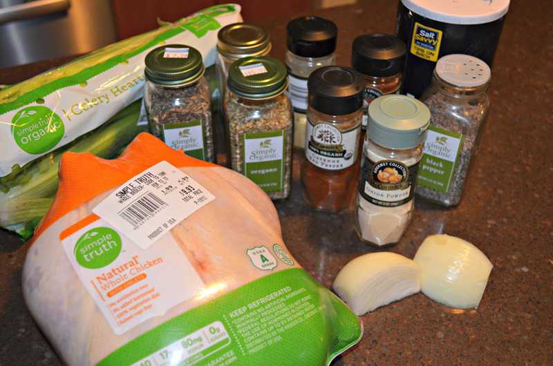 slow roasted chicken