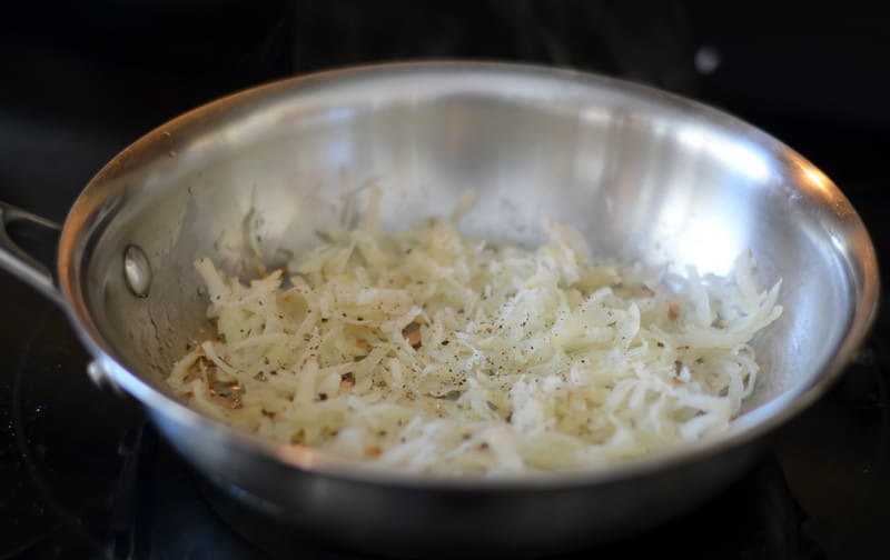 hash browns in skillet