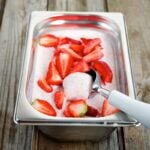 Easy Strawberry Banana Sorbet