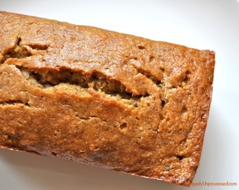 banana bread gluten free dairy fre