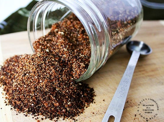 steak rub spice mix with coffee
