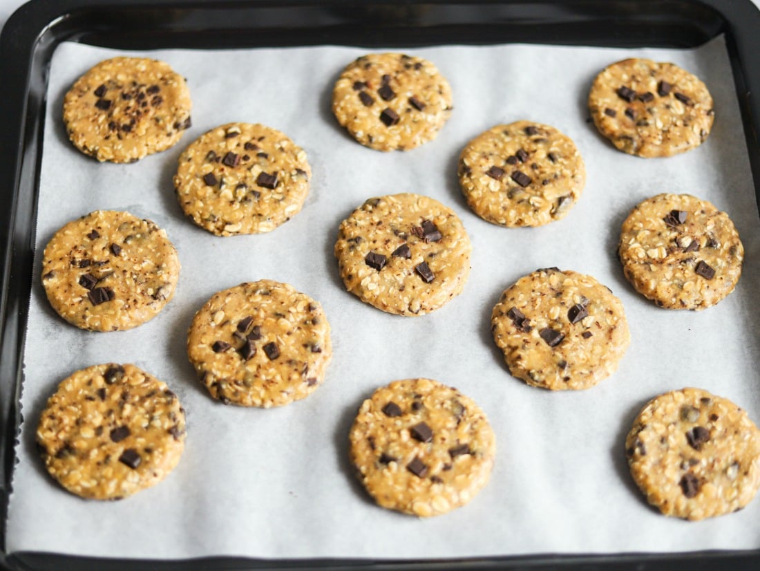 How to make Whole Wheat Oat Cookies step by step