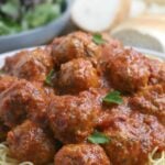 Easy Instant Pot Italian Meatballs & Sauce How to make meatballs using the Instant Pot #meatballs #happilyunprocessed