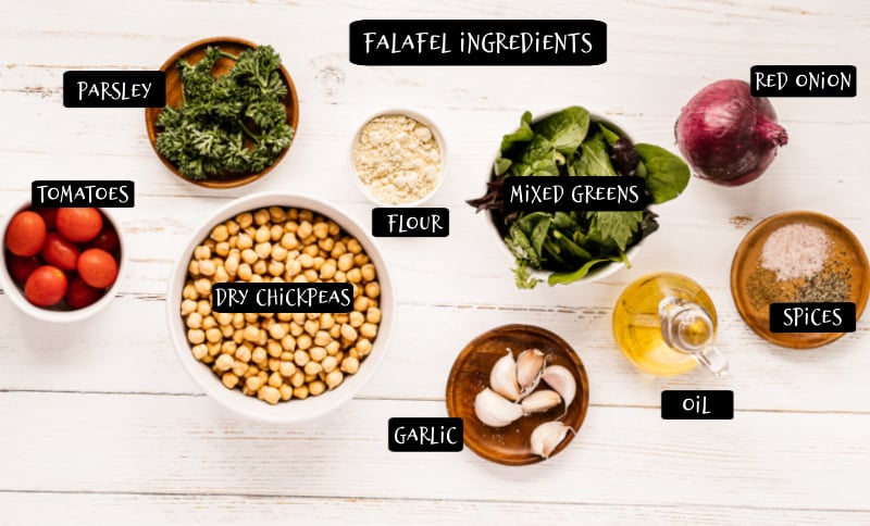 Falafel Ingredients