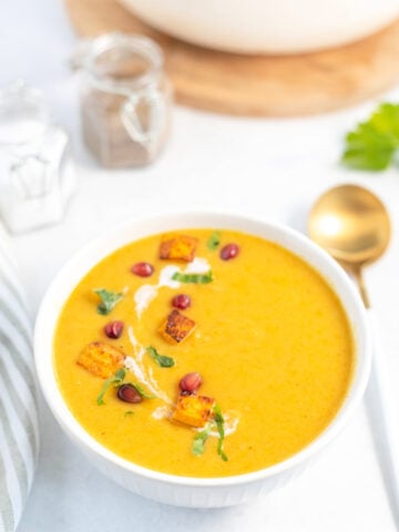 butternut squash and pear soup