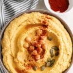 roasted pumpkin and garlic hummus