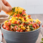 mango pico de gallo