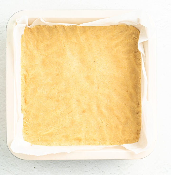 Keto Friendly No Bake Strawberry Cheesecake Crust