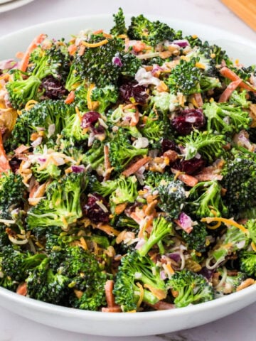 healthy broccoli salad