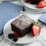 Chocolate Zucchini cake is super moist thanks to the zucchini and a great dessert