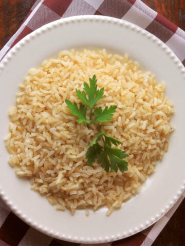 How to make perfectly cooked brown rice every time